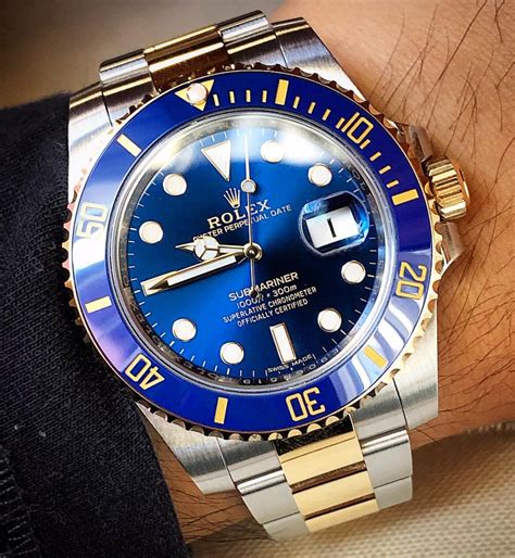 rolex bluesy submariner